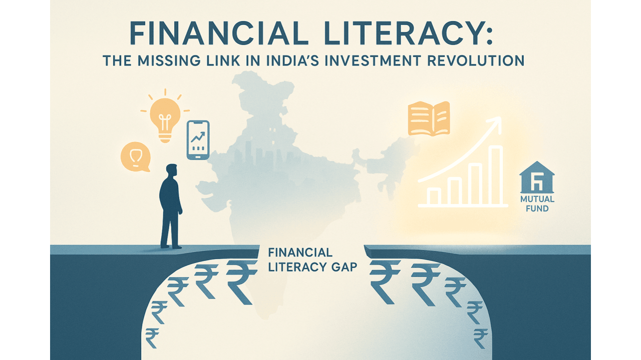 Illustration for the article: India's Problem Isn't Finfluencers, It's Financial Literacy