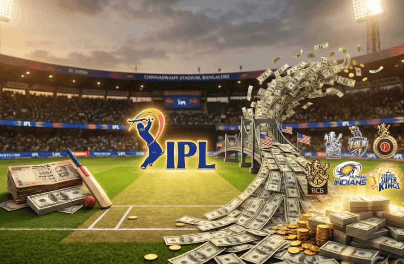Illustration for the article: How IPL franchise economics actually work