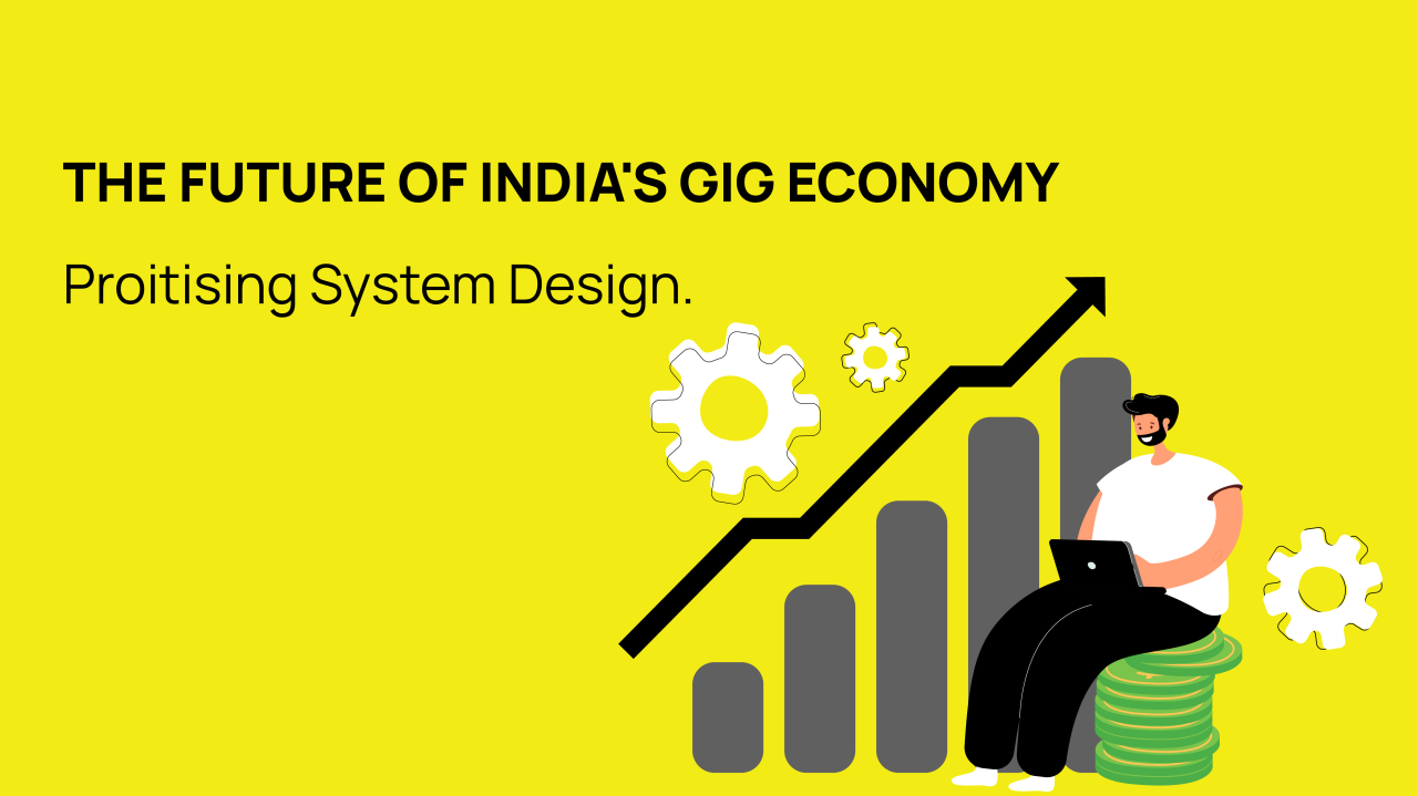 Illustration for the article: Future of Work: Gig Economy Aur AI Se Top 5 Changes