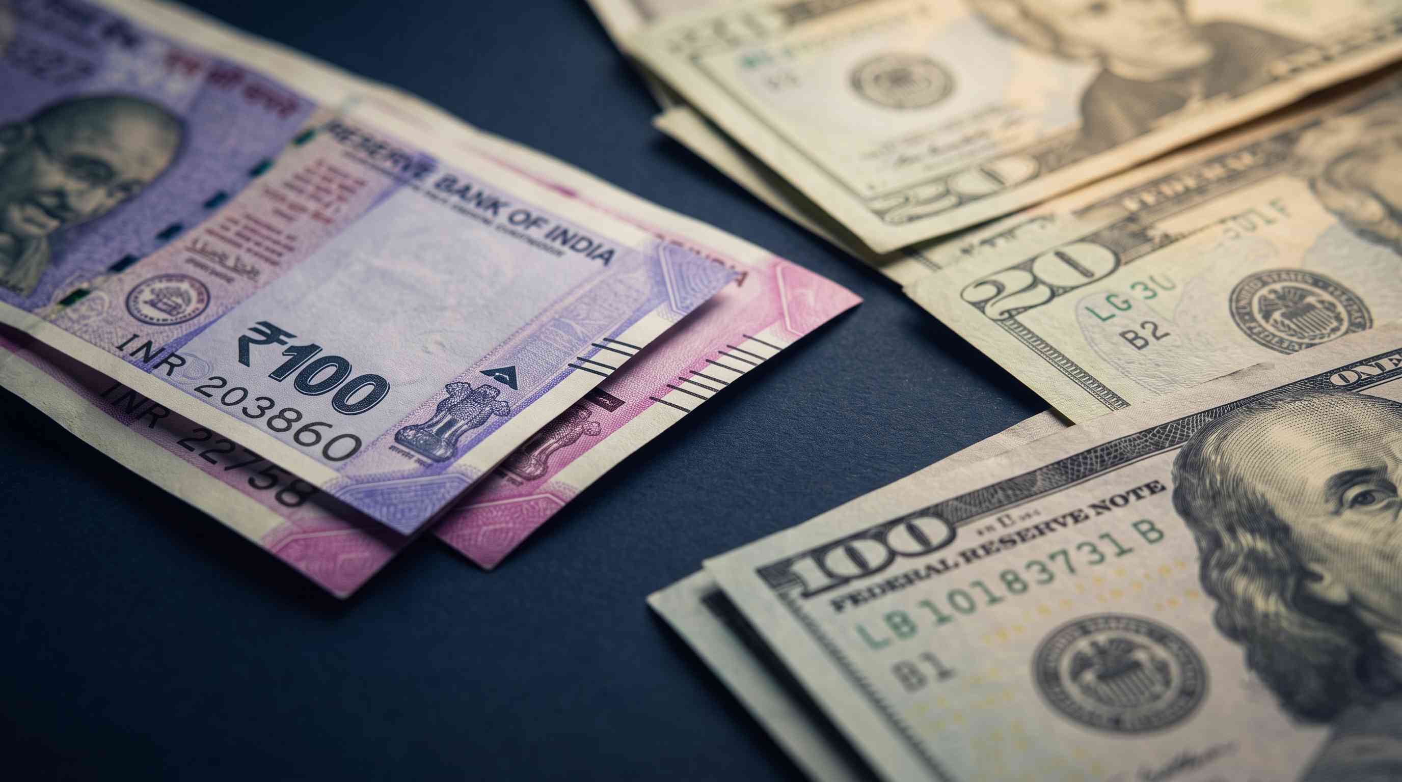 Illustration for the article: Why the rupee-dollar exchange rate matters for your money