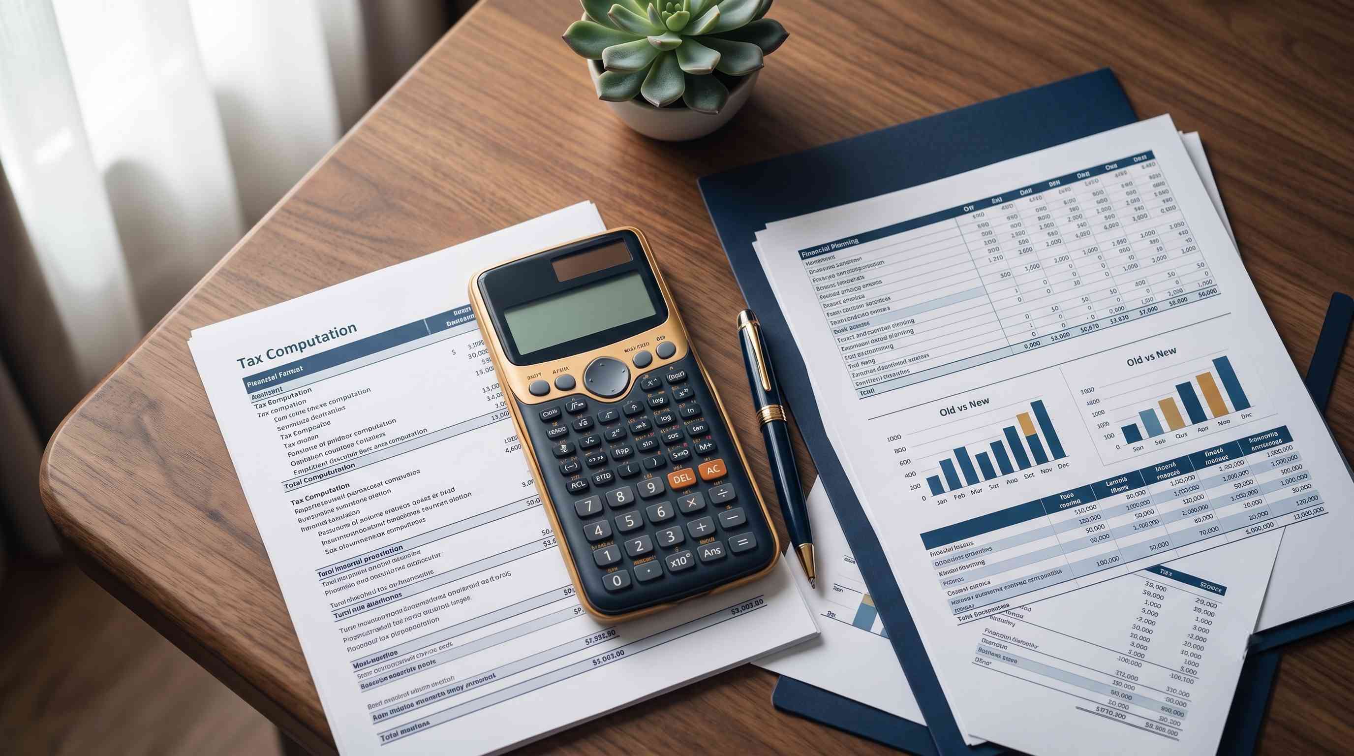 Illustration for the article: New tax regime vs old: a quick guide for salaried employees
